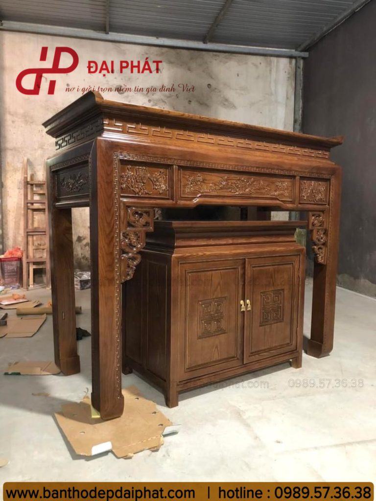 Mẫu bàn thờ đứng đẹp