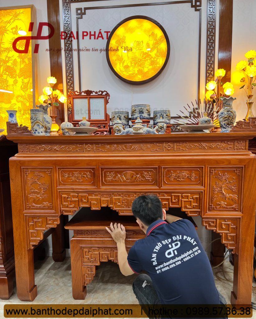 mẫu bàn thờ gia tiên