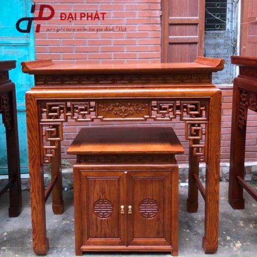 bàn thờ gỗ tự nhiên đẹp