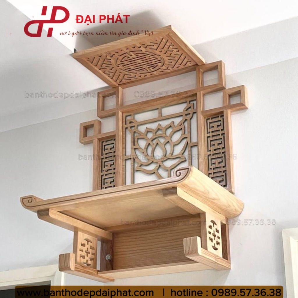 bàn thờ ts304 hiện đại đẹp màu sáng